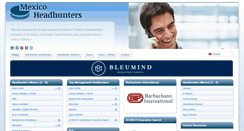 Desktop Screenshot of mexicoheadhunters.com